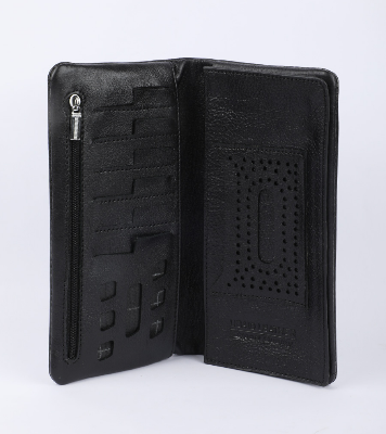 Buy Black Executive Genuine Leather Long Wallet at Best Price In Bangladesh