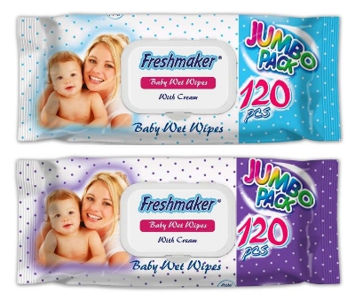 Picture of Freshmaker Wet Wipes (120pcs)