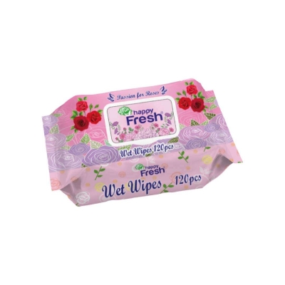 Picture of Happyfresh Wet Wipes - 120 Pcs