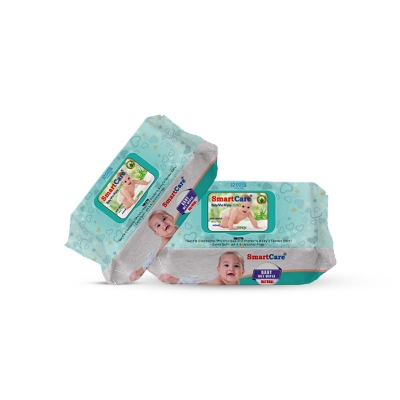 Picture of Smart Care Wet Wipes with Flip top (120pcs)