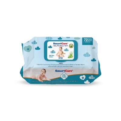 Picture of Smart Care Wet Wipes with Flip top (72pcs)