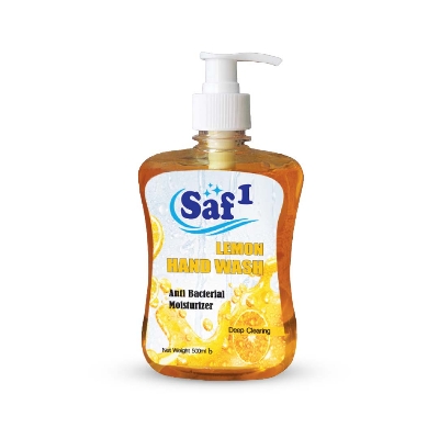 Picture of Saf1 Anti-Bacterial Lemon Hand Wash (500ml)