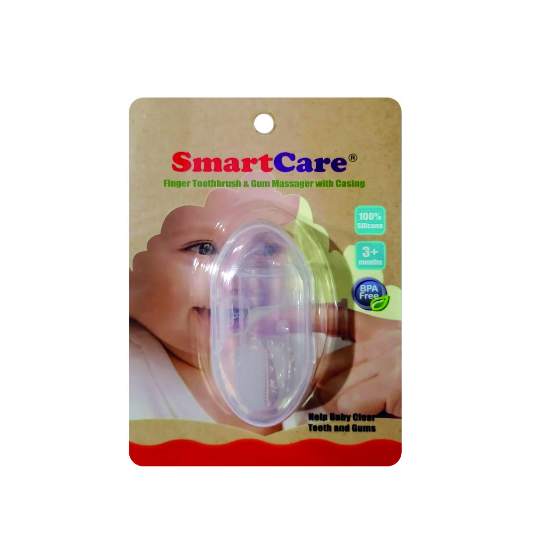 Picture of SmartCare Silicone Baby Finger Toothbrush