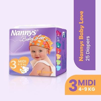Picture of Nannys Baby Love Diaper (4-9 kg)