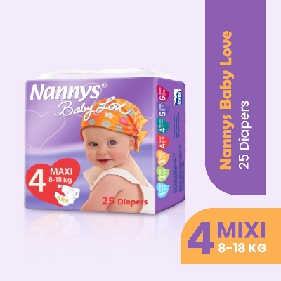 Picture of Nannys Baby Love Diaper Maxi (8-18 kg)