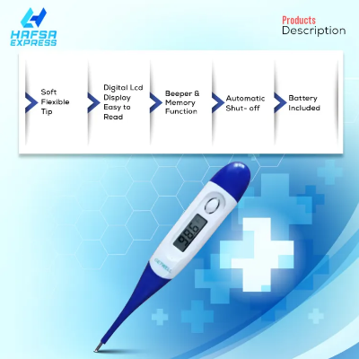 Buy Flexible Digital Thermometer with Beeper Online in Bangladesh at Best Prices