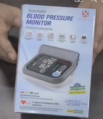 Buy Digital Automatic Blood Pressure Machine with Free Adapter and Batteries Online in Bangladesh at Best Prices
