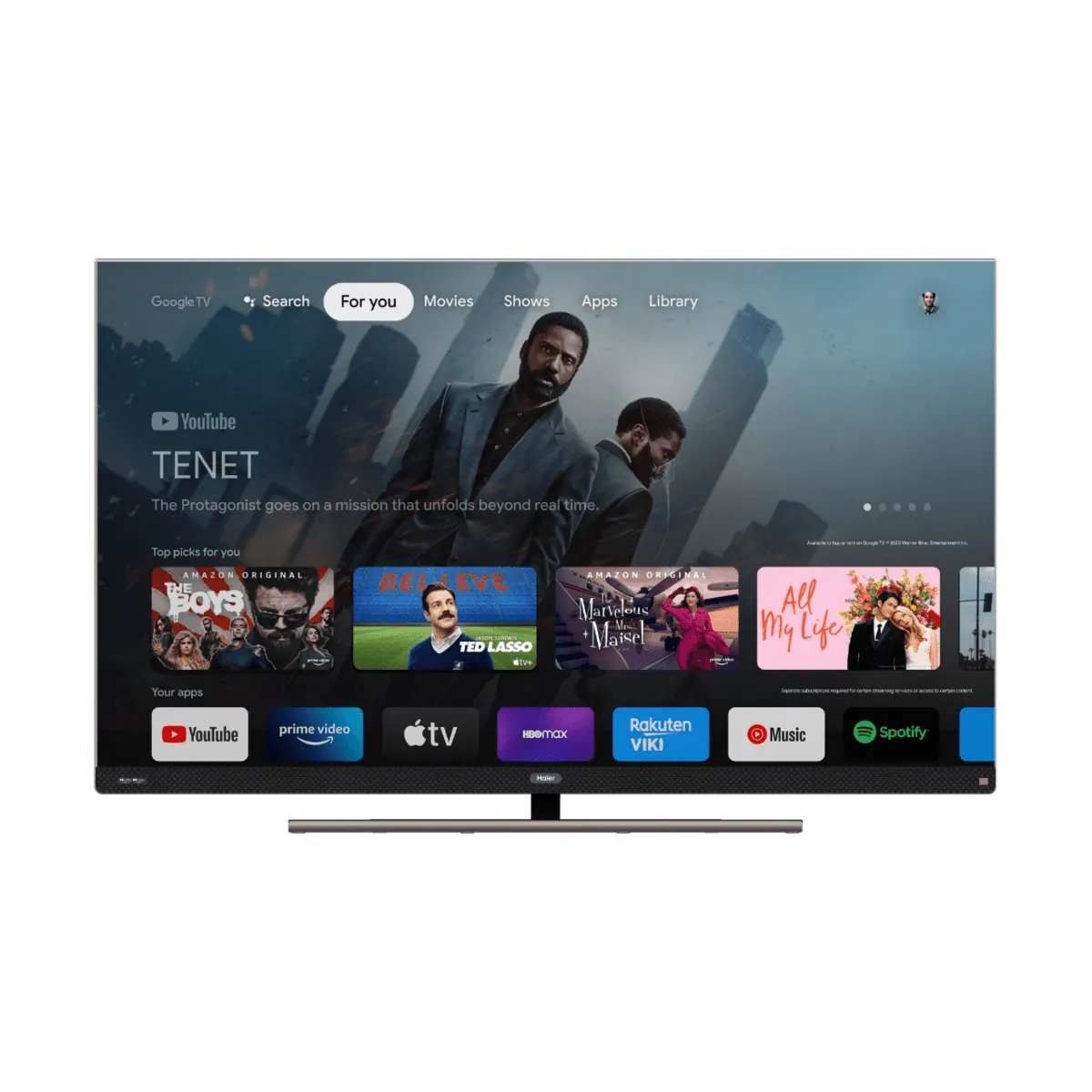 Buy Haier 55" QLED 4K UHD Google TV (H55S900UX) at Best Price In Bangladesh