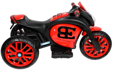 Boss Bike knock Down Red