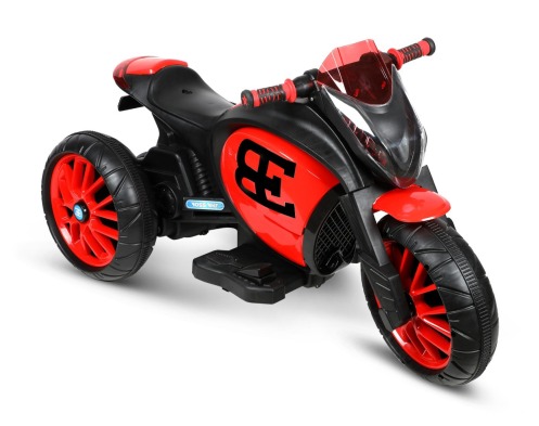 Boss Bike knock Down Red