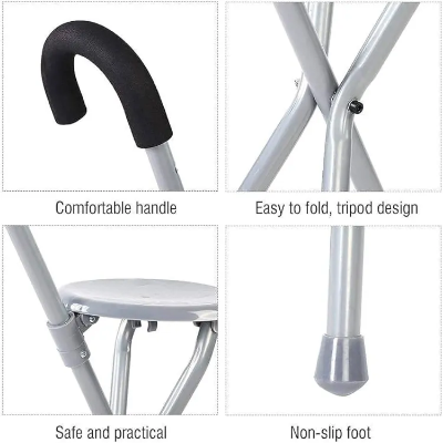 Buy Getwell RFL Walking Stick With Seat Stool Chair Online in Bangladesh at Best Prices