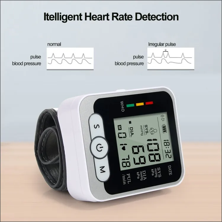 Buy Automatic Digital Wrist type Blood Pressure Monitor bp machine with Heart Rate Monitor Rak-189   Online at Best Price