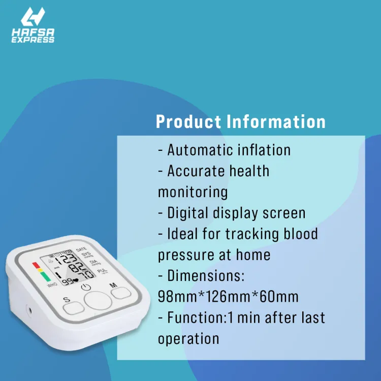 Buy Digital Blood Pressure Monitor - Accurate Health Monitoring Device  Online at Best Price