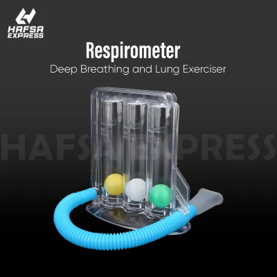 Buy 3 Ball Respirometer Deep Breathing and Lung Exerciser Online at Best Price