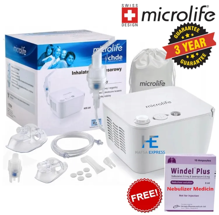 Buy Microlife NEB 200 Compressor Nebulizer Online in Bangladesh at Best Prices