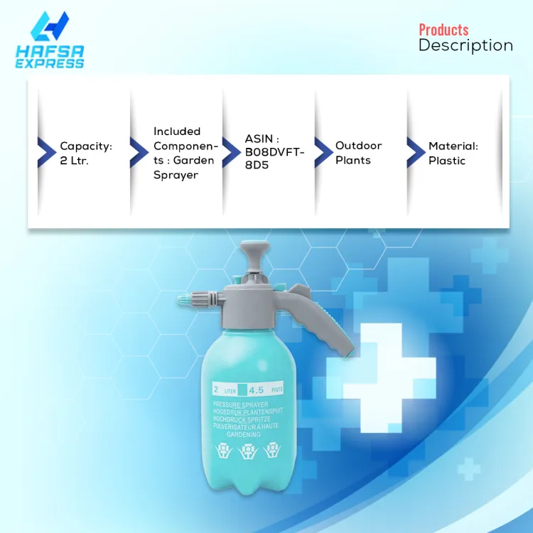 Buy Spray Bottle Water Sprayer Air Pressure Sprayer Garden Sprayer For Watering Cleaning Car/Bike Washing- 2 Liter Online in Bangladesh at Best Prices