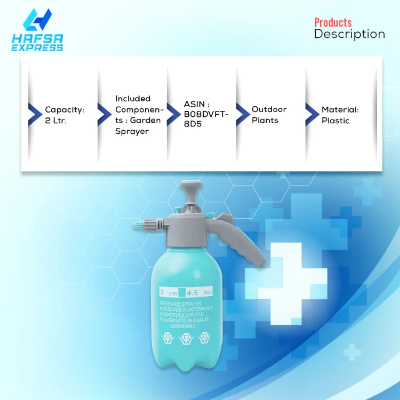 Buy Spray Bottle Water Sprayer Air Pressure Sprayer Garden Sprayer For Watering Cleaning Car/Bike Washing- 2 Liter Online in Bangladesh at Best Prices