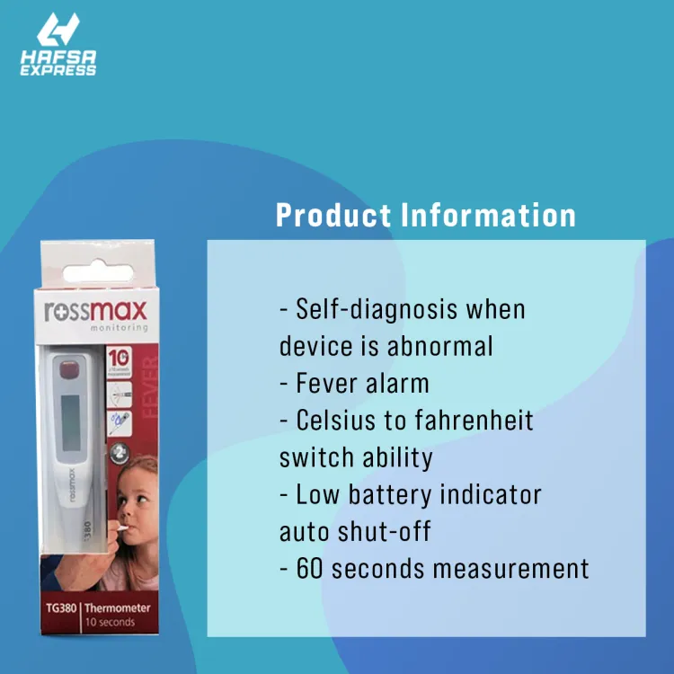 Buy Rossmax TG380 Thermometer Online at Best Price
