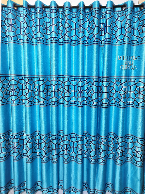 Buy Curtain Porda Synthetic curtains Indian porda window protector 45*80 inch standard size Blue pattern art 4 kuchi curtain Online in Bangladesh at Best Prices on Othoba.com. 