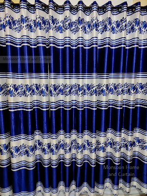 Buy Curtain Porda Synthetic curtains Indian porda window protector 45*80 inch standard size Blue and white art 4 kuchi curtain Online in Bangladesh at Best Prices on Othoba.com. 