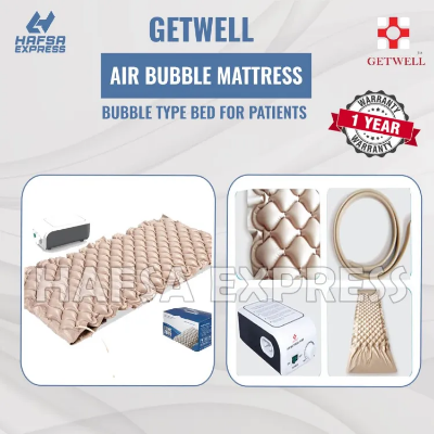 Buy Getwell Air Bubble Mattress with Adjustable Pump System for Bed sore Patients with Repair Kit Online in Bangladesh at Best Prices