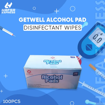 Buy Getwell Alcohol Pad Disinfectant Wipes - 100 Pcs at Best Price In Bangladesh