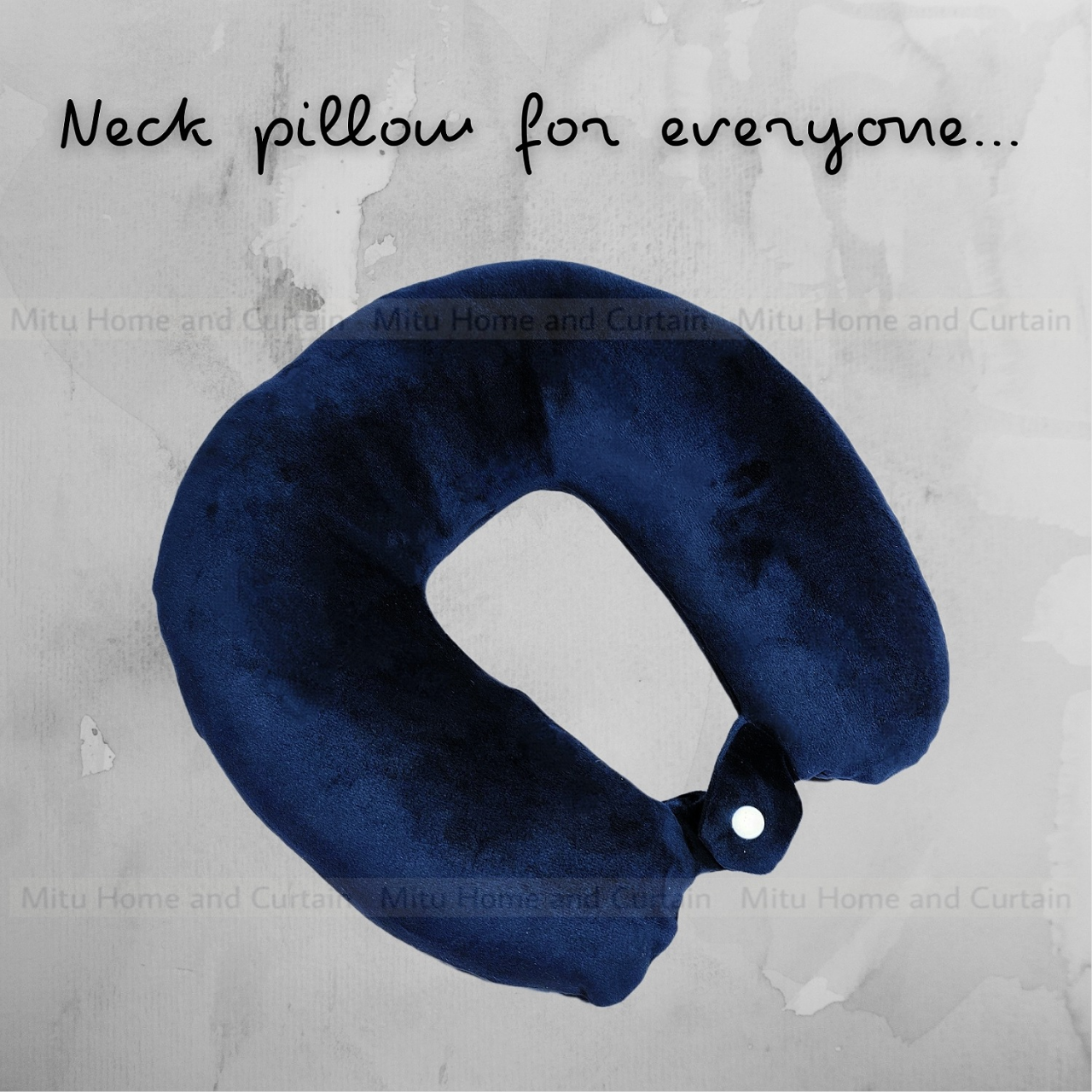 Buy Exclusive Neck pillow Travel pillow 12 inch × 14 inch Blue, Black Ash Online at Best Price In Bangladesh