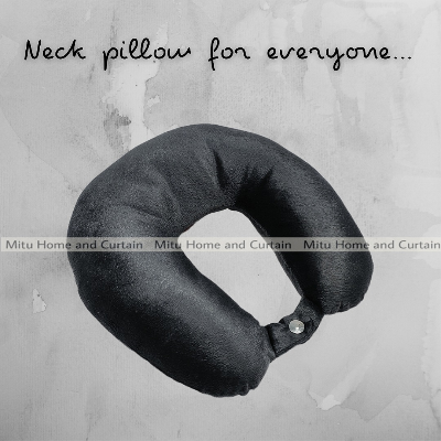 Buy Exclusive Neck pillow Travel pillow 12 inch × 14 inch Blue, Black Ash Online at Best Price In Bangladesh