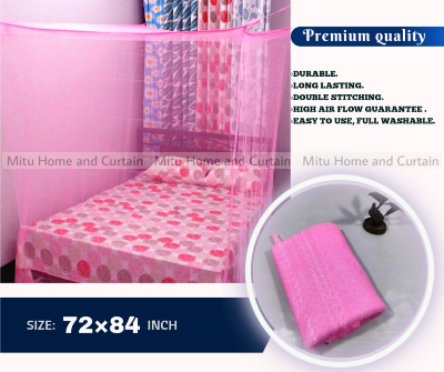Buy Floral Magic Mosquito Net 6'*7' feet King size moshari Cream , Green , Pink , Cyen Online at Best Price In Bangladesh