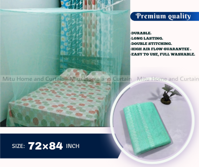 Buy Floral Magic Mosquito Net 6'*7' feet King size moshari Cream , Green , Pink , Cyen Online at Best Price In Bangladesh