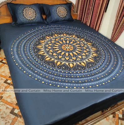 Buy King Size Full Panel Bedsheet With Pillow Cover Chador Set 7.5×8.5 Feet Full Cotton Fabric Red , Blue , Pink , Green - Bed Sheet - bed sheet home tex Online at Best Price In Bangladesh