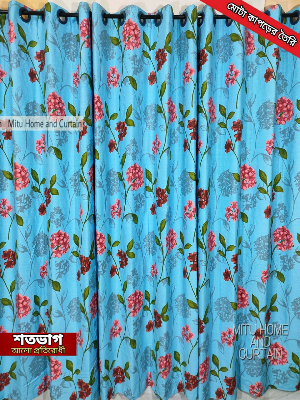 Buy Curtain Porda Thick denim cotton curtains Export quality porda window protector 43*82 inch standard size 4 kuchi curtain Blue , Cream , White , Orange Online in Bangladesh at Best Prices on Othoba.com. 