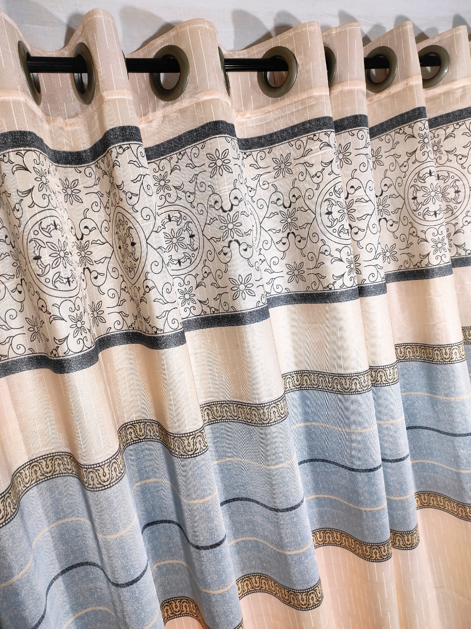 Buy Curtain Porda Synthetic curtains Thick Indian porda window protector 60*84 inch classical big size 6 kuchi curtain 1pcs Golden , Bronze , Blue , Pink , Gray Online in Bangladesh at Best Prices on Othoba.com. 
