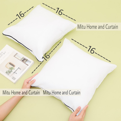 Buy Exclusive Cushion Pillow 16 inches * 16 inches | Buy 1 Get 1 Free Combo | Super White Elegance for Added Comfort Online in Bangladesh at Best Prices on Othoba.com. 