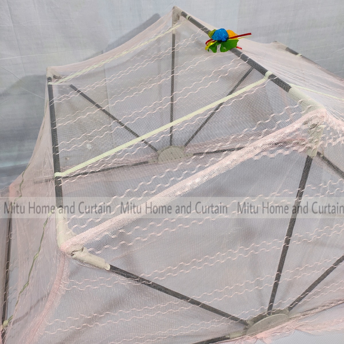 Buy Baby Mosquito net Mosquito net for baby Baby moshari Baby mosquito net foldable 3 folding syestam (China) Cream , Pink , Red , Lemon , Blue Online in Bangladesh at Best Prices on Othoba.com