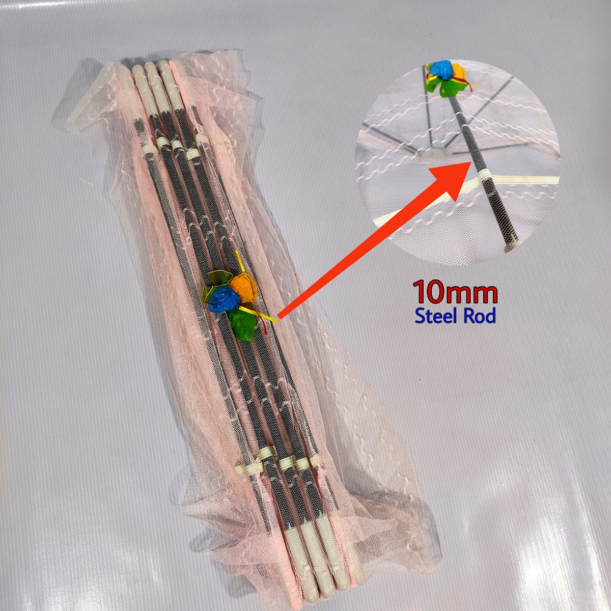 Buy Baby Mosquito net Mosquito net for baby Baby moshari Baby mosquito net foldable 3 folding syestam (China) Cream , Pink , Red , Lemon , Blue Online in Bangladesh at Best Prices on Othoba.com