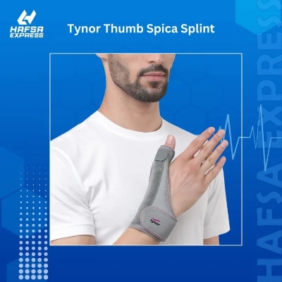 Picture of Tynor Thumb Spica Splint, Grey, Universal Size