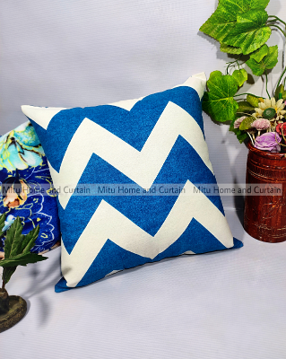 Buy Cushion Cover Full washable with Color Guarantee 100% cotton fabric and zipper facility Standard 16"X 16" size 1pcs Blue, Cream, White, Red, Brown Online in Bangladesh at Best Prices on Othoba.com