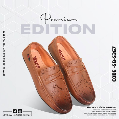 Buy SSB Leather Loafer For Men SB-S367 at Best Price In Bangladesh