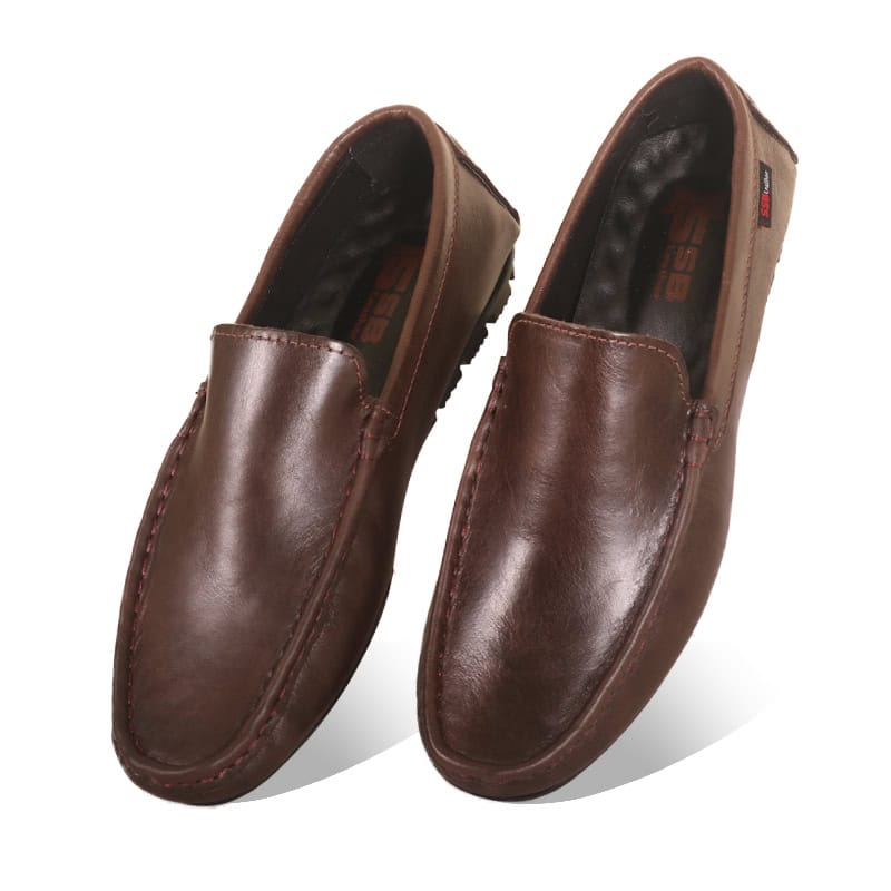 Buy Oil Pull Up Medicated Leather Loafers SB-S612 at Best Price In Bangladesh