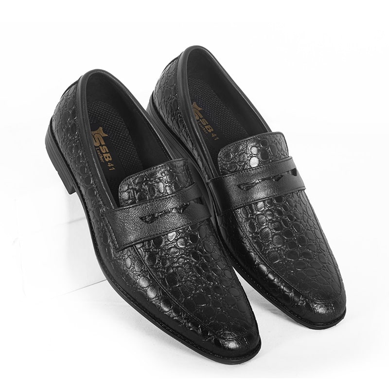 Buy Penny Loafer Leather Shoes SB-S555 at Best Price In Bangladesh