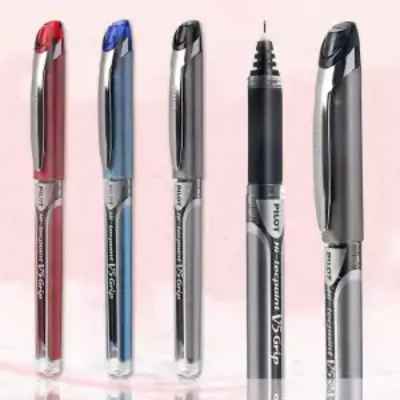 Buy Pilot Hi-Tecpoint V5 Grip Rollerball Pen Pens Pack Of 1, Black,Blue,Red,Green at Best Prices in Bangladesh