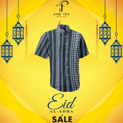 Buy Exclusive Premium Quality Multicolor Half Sleeve Casual Printed Shirt For Men Collection By Fine Tex Clothing (Casual Shirt For Men) at Best Price In Bangladesh