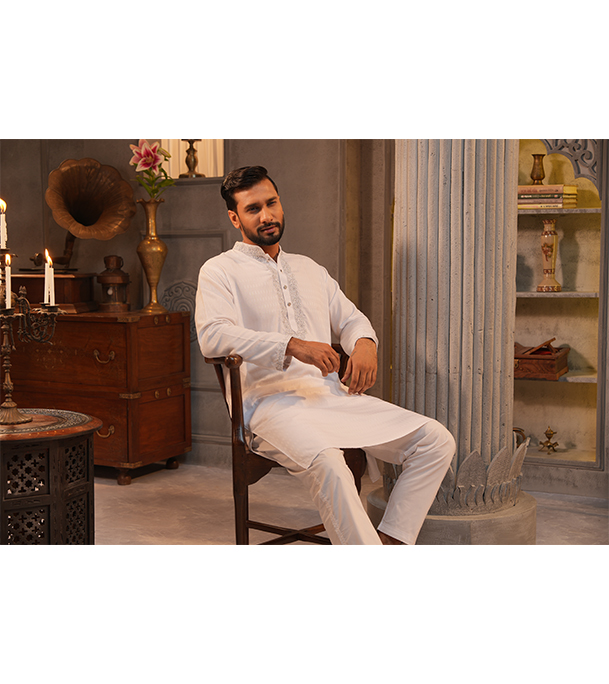 Picture of Winner Style Men's Trendy Panjabi   