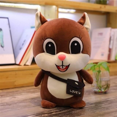 Picture of 8 to 10 inch Animal Series Plush Toys For Baby Gift Toy       