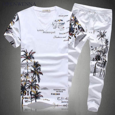 Buy exclusive-jersey-febric-t-shirt-full-pants-for-men-comfort-style-with-half-sleeve-round-collar-t-shirt at Best Price In Bangladesh