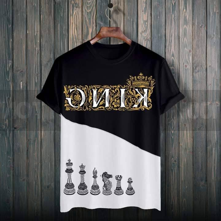 Buy new-stylist-printed-cotton-half-sleeve-t-shirt-for-men-t-shirt at Best Price In Bangladesh