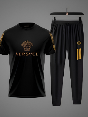 Buy exclusive-summer-jersey-febric-t-shirt-full-pants-for-men-comfort-style-with-half-sleeve-round-collar-t-shirt at Best Price In Bangladesh