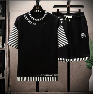 Buy summer-printed-combo-t-shirt-pant-black-t-shirt-t-shirt-for-man at Best Price In Bangladesh