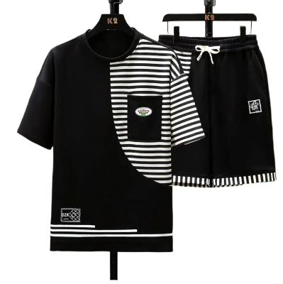 Buy summer-printed-combo-t-shirt-pant-black-t-shirt-t-shirt-for-man at Best Price In Bangladesh